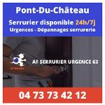 Serrurier sur Pont-Du-Château – 24h/24 et 7j/7