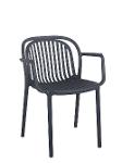 Fauteuil Jeddah Anthracite