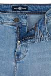 Kalman : Jeans Regular Fit en Denim avec des détails de déchirure