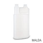 Flacon de dosage Malba (500 & 1000ml) PEHD matériau recyclé 