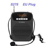 SHIDU 15W Amplificateur vocal portable Microphone filaire Radio