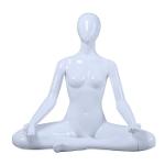 Mannequin femme position yoga 