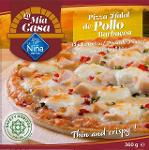 E802 : La Mia Casa Pizza Poulet Halal 360Gr (6pc par colis)