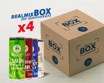 Abonnement Realmix Box x4 (96 canettes / mois – mix 4 saveurs)