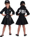 Costume FBI filles