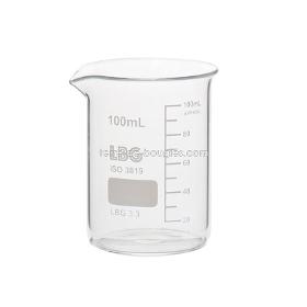 Bécher 250ml en verre borosilicate (forme basse)