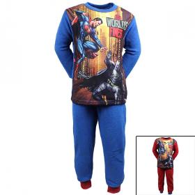 10x Pyjamas polaire Batman-Superman du 4 au 8 ans