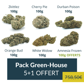 Pack Green-House CBD - 5 + 1 Indoor OFFERTE