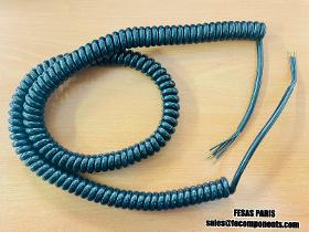 BIRCHER SPK-3 Helix Cable 3m 4 litz wires of 0.5mm² - 213966
