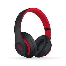 Beats Studio3 Casque haute performance Bluetooth, 22 heures d’écoute –Noir-Rouge