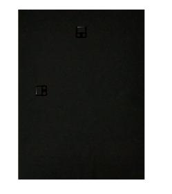 Panneaux Hdf noirs avec cintres