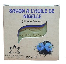 Savon Végétal À L'huile De Nigelle - Visage Et Corps 150 Gr