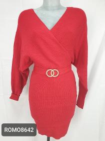 ROBE MAILLE CACHE COEUR