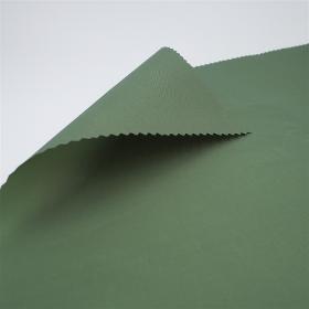 Tissu toile en polyester vert olive déperlant