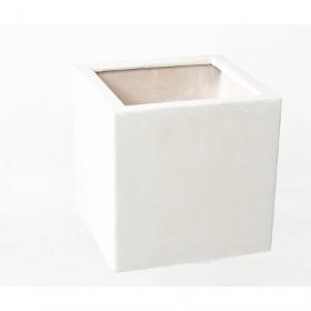 Cube Fibre Blanc