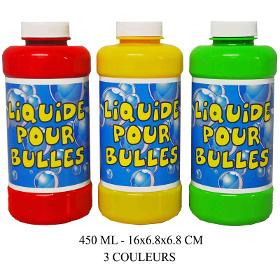 Bouteilles Liquide Bulle 450ml