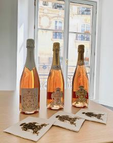 1000 Btles des 03 types de Champagne Rosé Prestige "AFRICA ROYALE" G2/G3/G4 (75