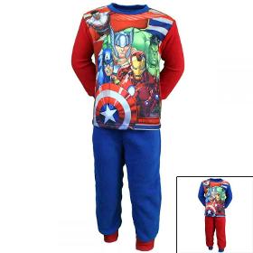 12x Pyjamas polaire Avengers du 2 au 8 ans