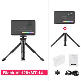 Ulanzi VL120 RGB Lampe vidéo compacte avec écran d'affichage