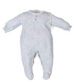 Pyjama Body Babygrow Grey