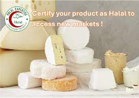 Certification Halal de produits laitiers