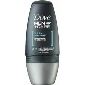 Dove men care clean comfort déodorant roll-on 48h 50 ml