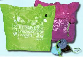 250 Sacs Cabas - Tote Bags - Réutilisables En Polyester, Avec Pochette