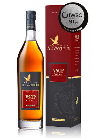 Cognac VSOP Maison A de Vacqueur et son étui