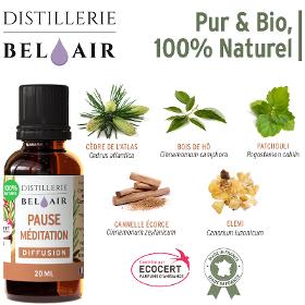 PAUSE MEDITATION - Parfum d’ambiance Bio - 20 ml