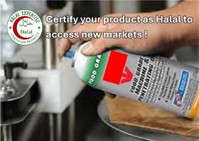 Certification Halal de lubrifiants de qualité alimentaire