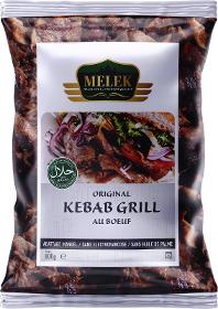 E300 : Melek Grill kebab au boeuf 800gr (12pc par colis)