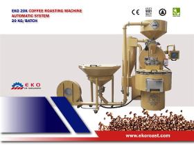 Coffee Roasting Maching 20 kg/batch