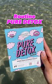 Pack Pure Detox X4 4 Masques Tissu Purifiant
