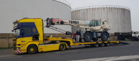 Transport maritime véhicule hors gabarit France Maroc