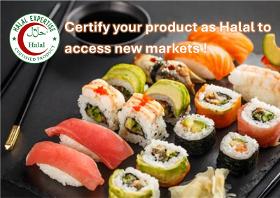 Certification Halal de sushis
