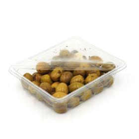 Barquette Olives - Cassees Vertes Ail Persil  - 18 X 225G