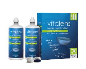 « Produit Lentilles » : Vitalens, La Solution Multifonction Et Multi-flacons !