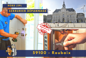 Serrurier Roubaix (59100)