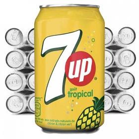 Seven Up - Tropical 33cl Pack 6