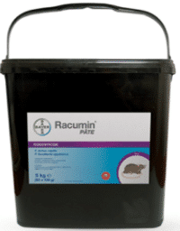 Racumin Pâte Anti Rats Laboratoire Bayer Seau De 5kg