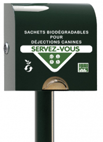 Distributeur De Sacs Canins Biodégradables