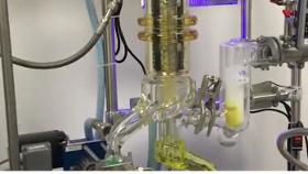Distillation moléculaire de laboratoire
