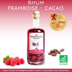 Rhum Framboise - Fève de cacao Bio