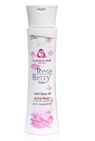 Shampoing Cheveaux Rose Berry Nature Et Beurre De Karité 200 Ml