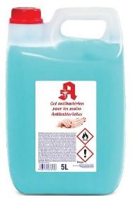 Solution gel hydroalcoolique désinfectant 