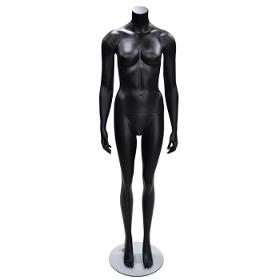 Mannequin femme sans tête noir 