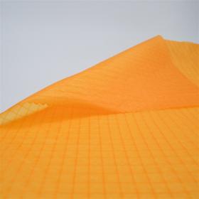Tissu ripstop en polyamide 6.6 Haute Tenacité jaune or enduction en polyuréthane