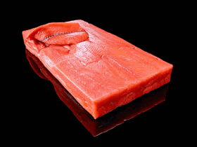 Blocs de filets de saumon