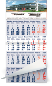 Calendriers 4 Mois