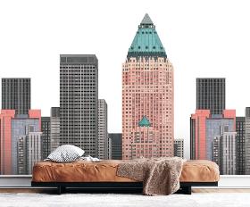 Papier peint panoramique de la Skyline de New-York